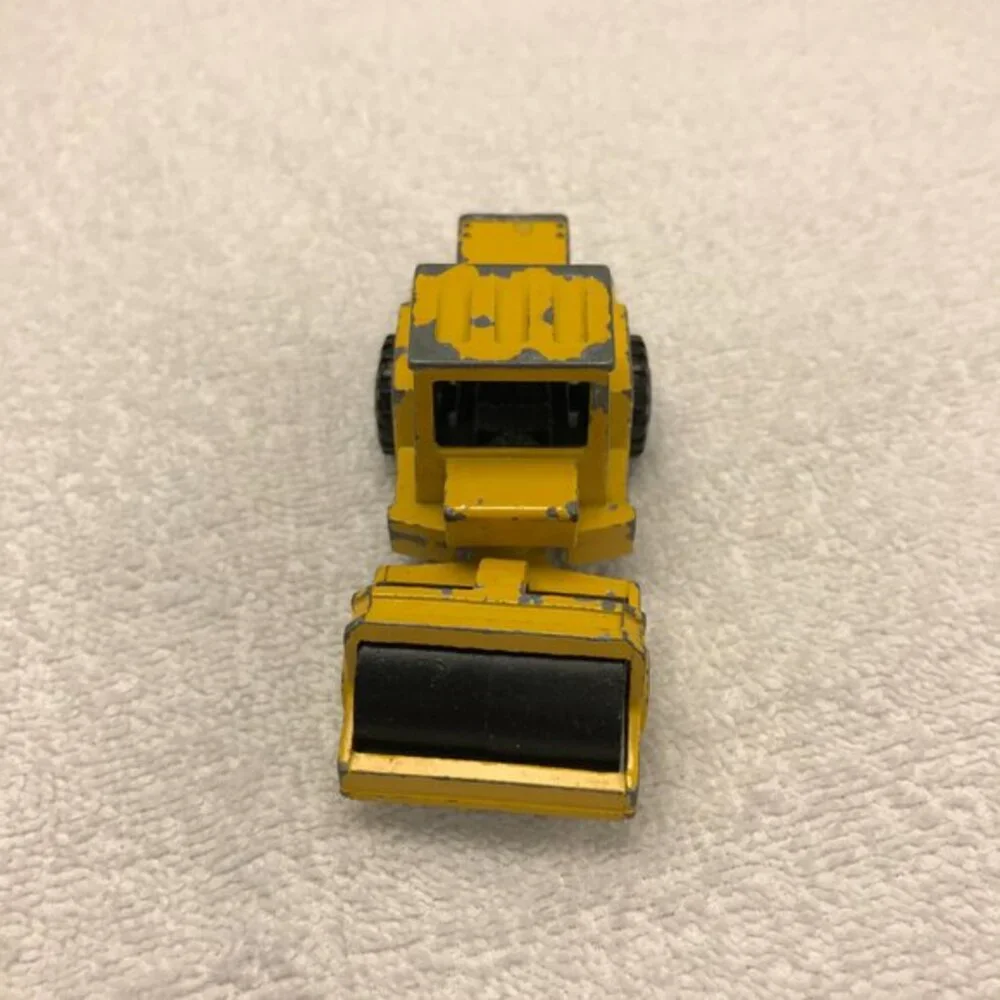 Majorette N226 Road Roller Yellow diecast construction‎ equipment